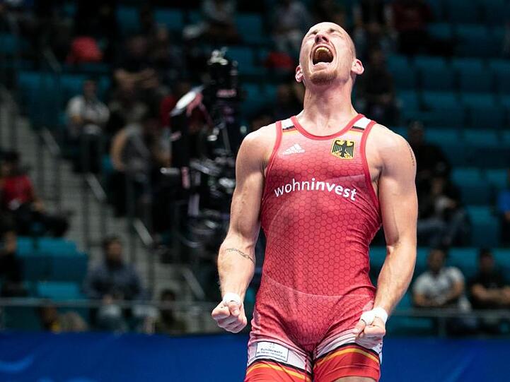 Ringer Frank Stäbler hat sich bei der WM auch das Olympia-Ticket erkämpft.