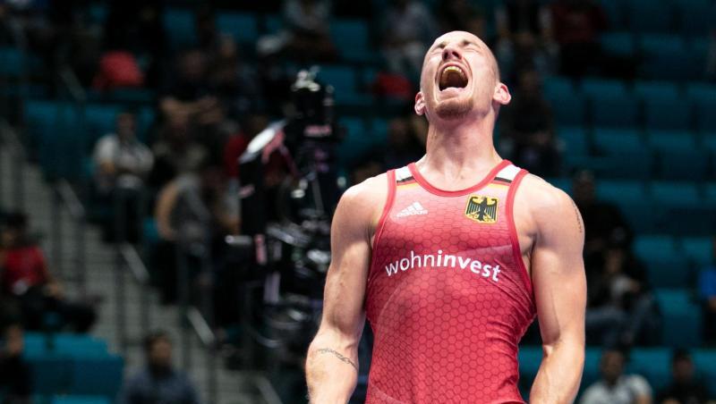 Ringer Frank Stäbler hat sich bei der WM auch das Olympia-Ticket erkämpft.