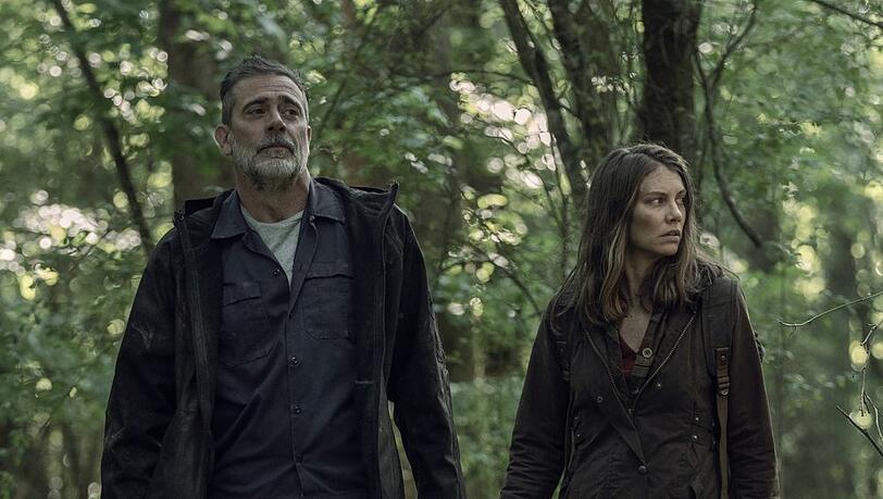 Maggie (Lauren Cohan) und Negan (Jeffrey Dean Morgan) reisen nächstes Jahr auf die "Isle Of The Dead". Maggie (Lauren Cohan) und Negan (Jeffrey Dean Morgan) reisen nächstes Jahr auf die "Isle Of The Dead".