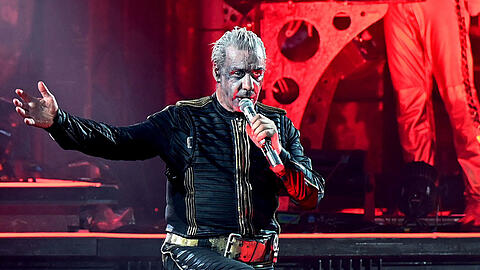 Rammstein-Frontsänger Till Lindemann.