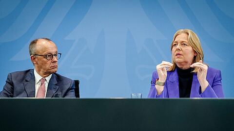 SPD-Arbeitsministerin B&auml;rbel Bas ist das Niveau der Rente wichtig. (Archivfoto vom Koalitionsausschuss)