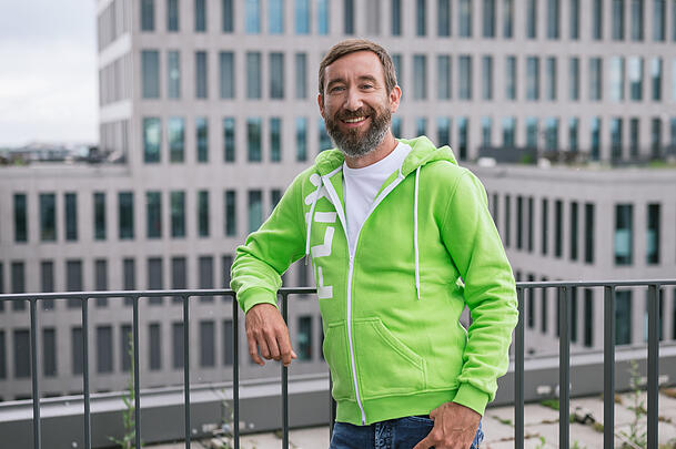 Daniel Krauss, Flix-Mitgründer und Chef für Technologie und Personalwesen (CIO und CHRO), beim Hauptquartier in München. Daniel Krauss, Flix-Mitgründer und Chef für Technologie und Personalwesen (CIO und CHRO), beim Hauptquartier in München.