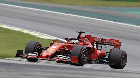 Geht von Startplatz zwei in das Brasilien-Rennen: Sebastian Vettel.