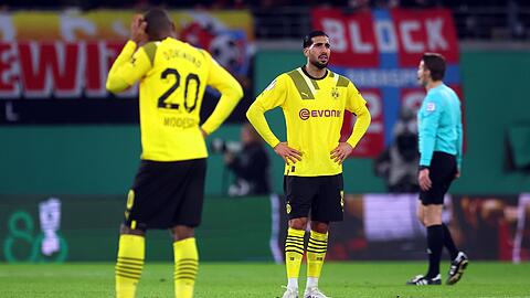 Borussia Dortmund ist in Leipzig aus dem DFB-Pokal ausgeschieden.