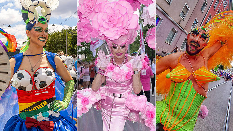 Schrill und bunt war die CSD-Parade 2025. Schrill und bunt war die CSD-Parade 2025.