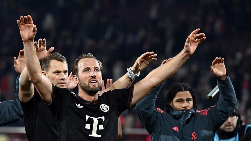 Gl&auml;nzt auch als Passgeber: Bayern-Torj&auml;ger Kane. (Archivbild)