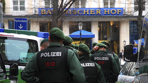 Alle Jahre wieder: massives Polizeiaufgebot zur Sicherheitskonferenz