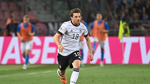 Einer der deutschen Lichtblicke beim 1:1 gegen Europameister Italien: Der Mönchengladbacher Jonas Hofmann.