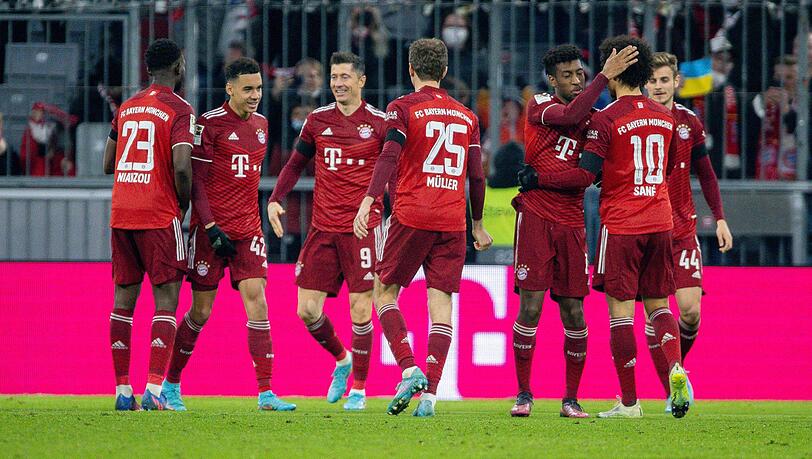 Der FC Bayern lässt Union Berlin beim 4:0-Heimsieg keine Chance.