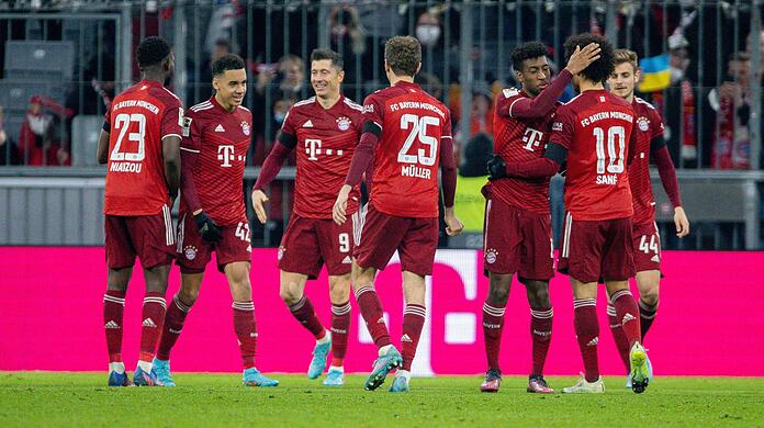 Der FC Bayern lässt Union Berlin beim 4:0-Heimsieg keine Chance.