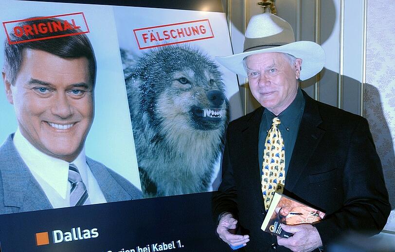 "J.R." ist eine Ratte und ein Womanizer: Das hat Larry Hagman selbst über seine Rolle gesagt.