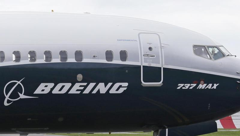Eine Maschine vom Typ Boeing 737 Max. Eine Maschine vom Typ Boeing 737 Max.