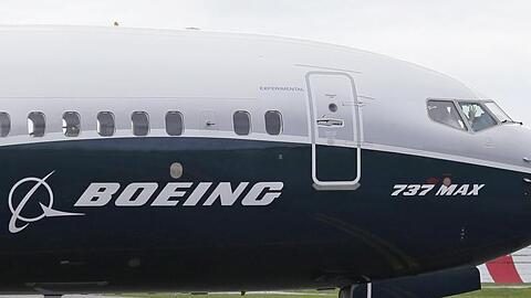 Eine Maschine vom Typ Boeing 737 Max.