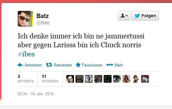 Wer Larissa zuschaut, fühlt sich gleich besser.