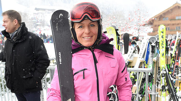 Ehemalige Super-G-Fahrerin und AZ-Kolumnistin: Martina Ertl-Renz. (Archivbild)