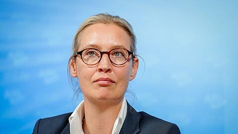 AfD-Chefin Alice Weidel nach der Europawahl.