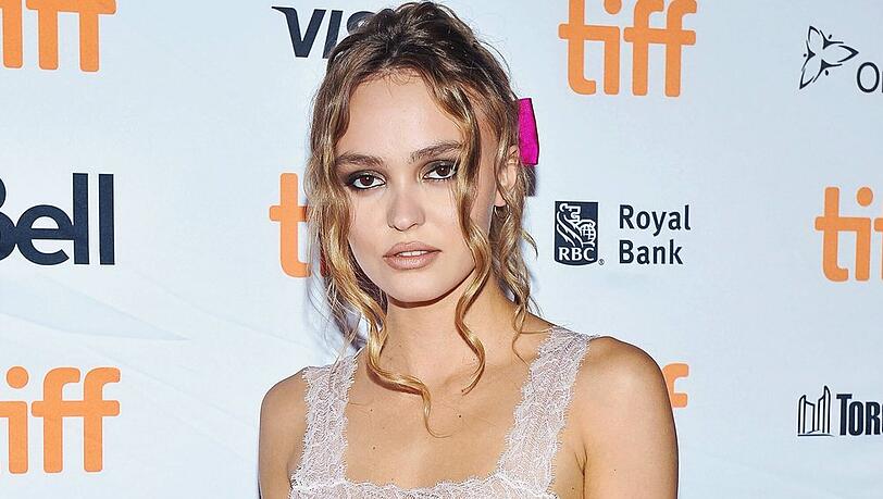 Lily-Rose Depp bei einem Auftritt in Toronto.