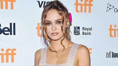 Lily-Rose Depp bei einem Auftritt in Toronto.