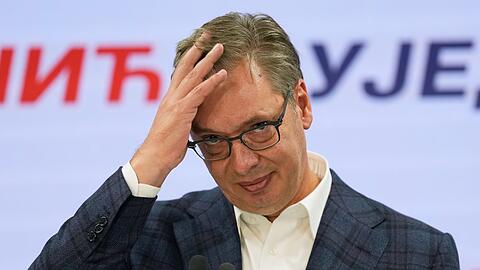 Nach 14 Jahren an der Macht gestand Aleksandar Vucic seine Niederlage ein.