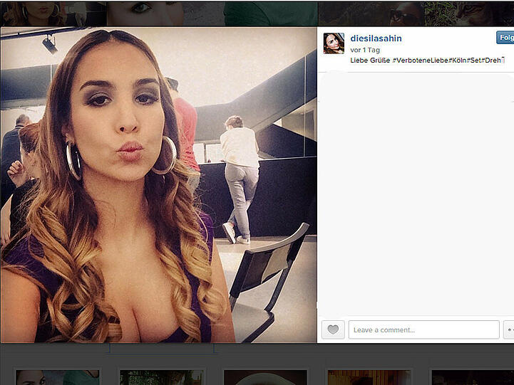 So sexy wirbt Sila Sahin auf Instagram für "Verbotene Liebe"
