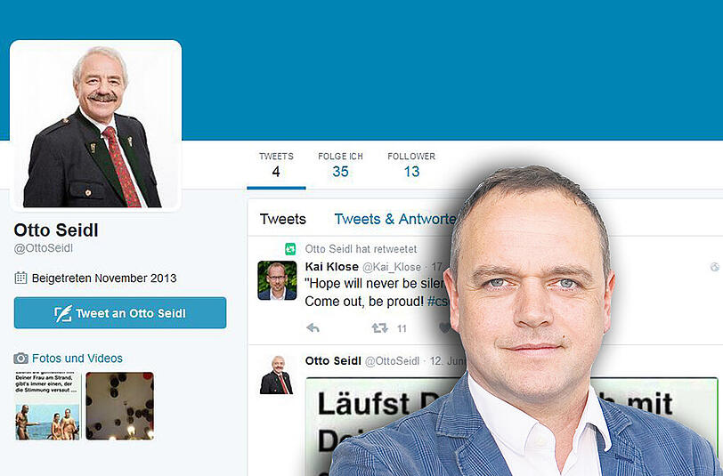 AZ-Chefredakteur Michael Schilling über die Twitter-Affäre von Otto Seidl.