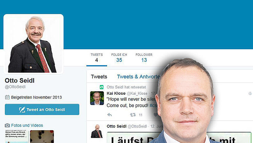 AZ-Chefredakteur Michael Schilling über die Twitter-Affäre von Otto Seidl. AZ-Chefredakteur Michael Schilling über die Twitter-Affäre von Otto Seidl.