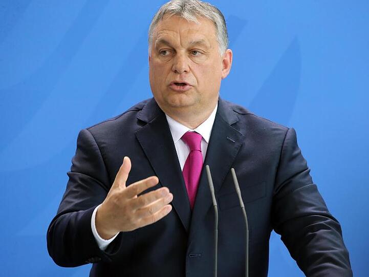 Victor Orban, ungarischer Ministerpräsident. Foto: Wolfgang Kumm/dpa/Archivbild