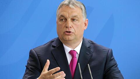 Victor Orban, ungarischer Ministerpräsident. Foto: Wolfgang Kumm/dpa/Archivbild
