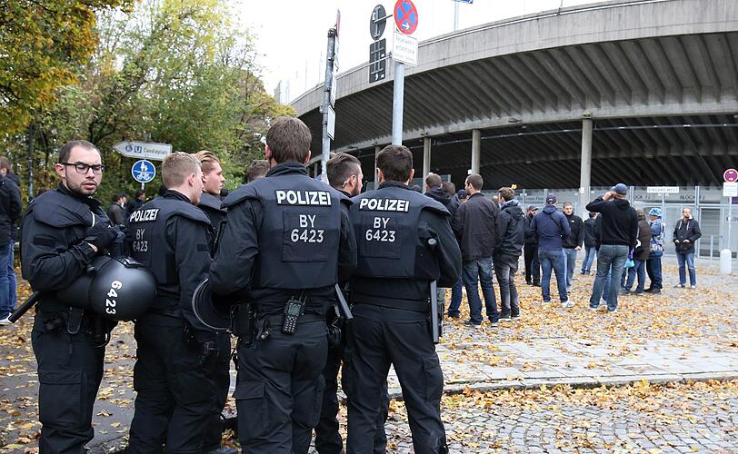 Impressionen vor dem Derby.