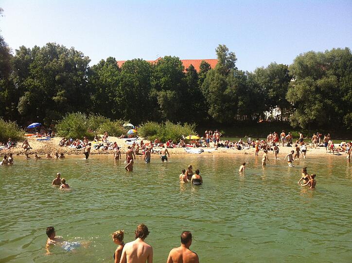 Aber danach sind die Aussichten wieder bestens: Sommer, Sonne ...