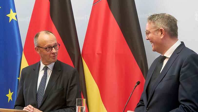 Alexander Schweitzer soll ins Kabinett von Kanzler Merz aufrücken. (Archivbild) Alexander Schweitzer soll ins Kabinett von Kanzler Merz aufrücken. (Archivbild)