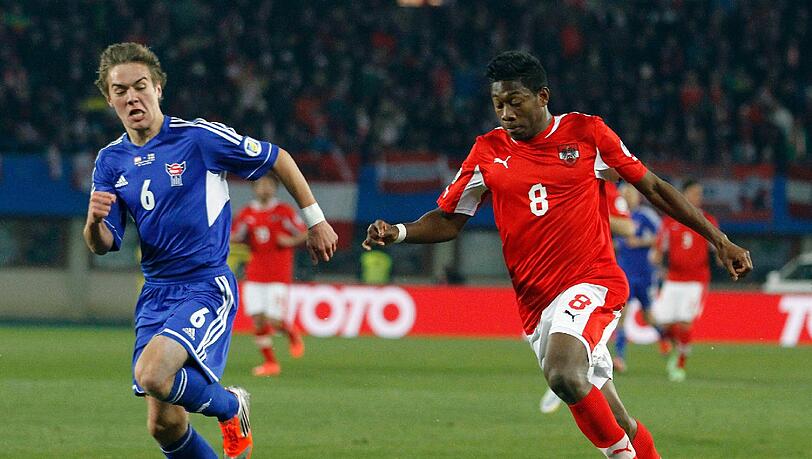 Auch der David Alaba war beim 6:0 der Österreicher gegen die Faröer Inseln erfolgreich. Auch der David Alaba war beim 6:0 der Österreicher gegen die Faröer Inseln erfolgreich.