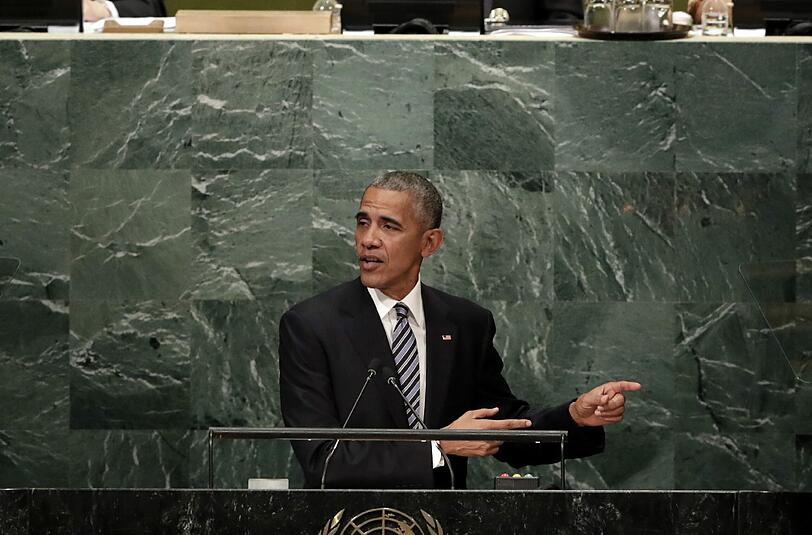 Barack Obama lobte die Flüchtlingspolitik von Angela Merkel.
