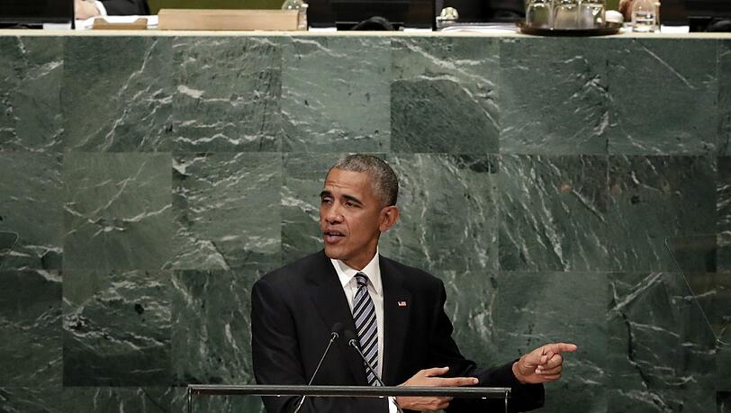 Barack Obama lobte die Flüchtlingspolitik von Angela Merkel.