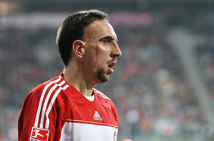 Ribéry im November 2007 gegen den VfL Wolfsburg.
