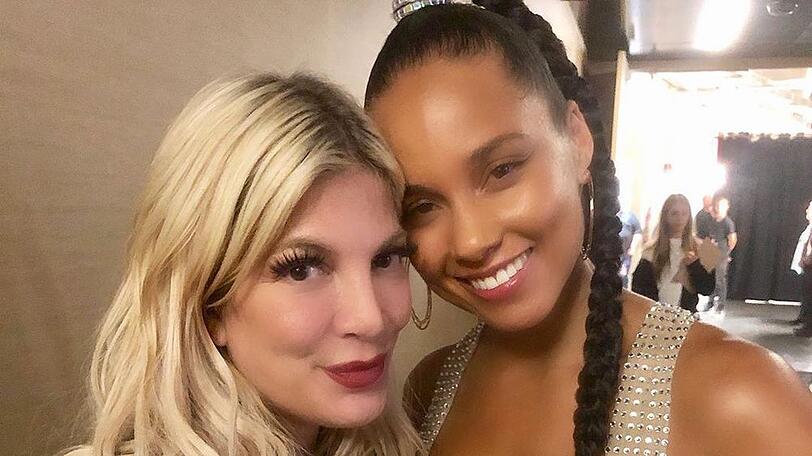 Tori Spelling: Alicia Keys sieht sie als Vorbild für junge Menschen