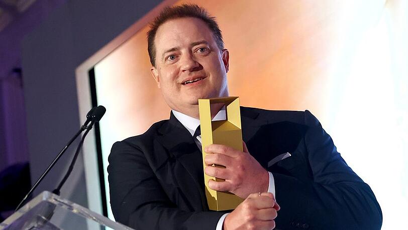Pure Freude bei Brendan Fraser über seine Auszeichnung beim Filmfest von Toronto.