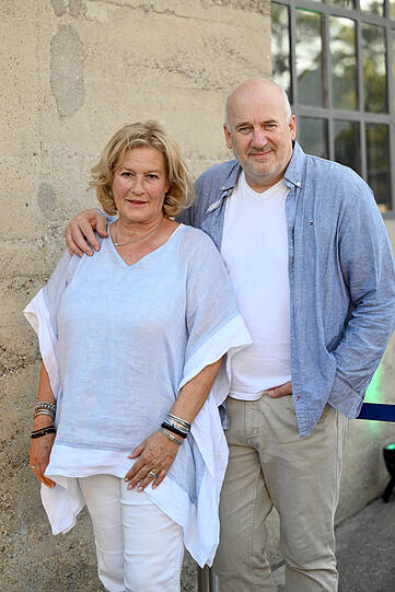 Suzanne von Borsody mit Mann Jens Schniedenharn.