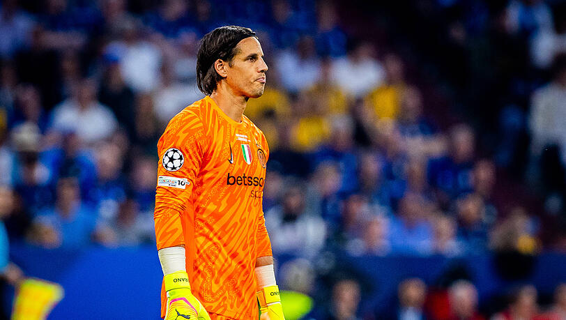 Yann Sommer beim UEFA Champions League Finale in München. In der Mixed Zone äußert er sich mit klaren Worten nach der CL-Niederlage.