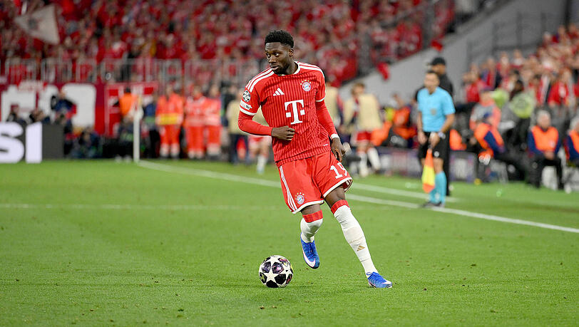 F&auml;llt aus: Bayern-Star Alphonso Davies.