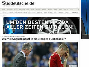 Die Kollegen von Süddeutsche.de.