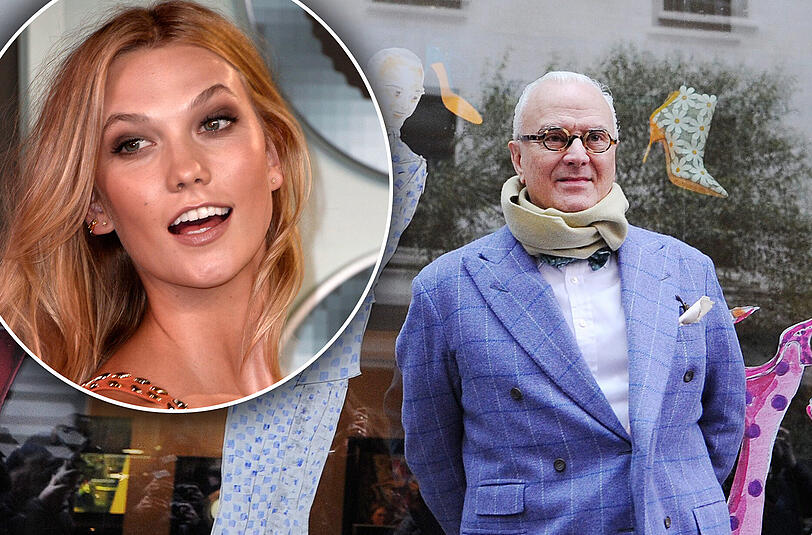 Manolo Blahnik ist ein Riesen-Fan von Karlie Kloss