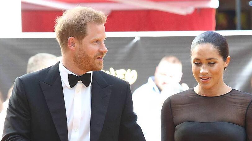 Prinz Harry und Herzogin Meghan bei einem Auftritt in London