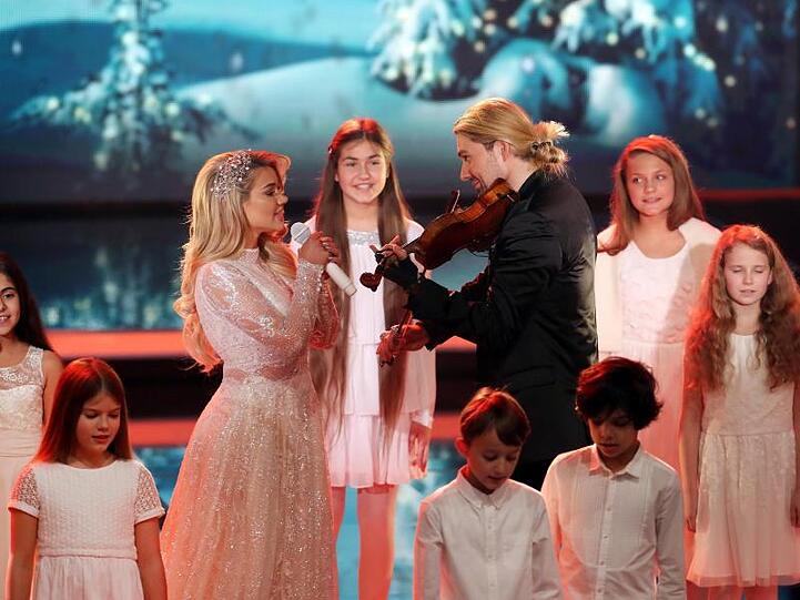 David Garrett und YouTuberin Shirin David rühren das Herz an.