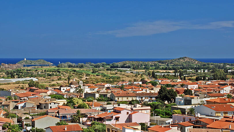 Die Gemeinde Pula auf Sardinien. Hier kam es jetzt zum Streit zwischen Katerina Jacob und einer Nachbarin.