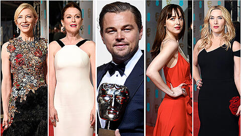 Leonardo DiCaprio hat zum ersten Mal einen BAFTA-Award gewonnen. Alle Bilder vom roten Teppich zum Durchklicken.
