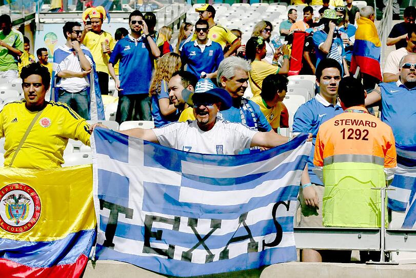 Die Fans der Fußball-WM 2014