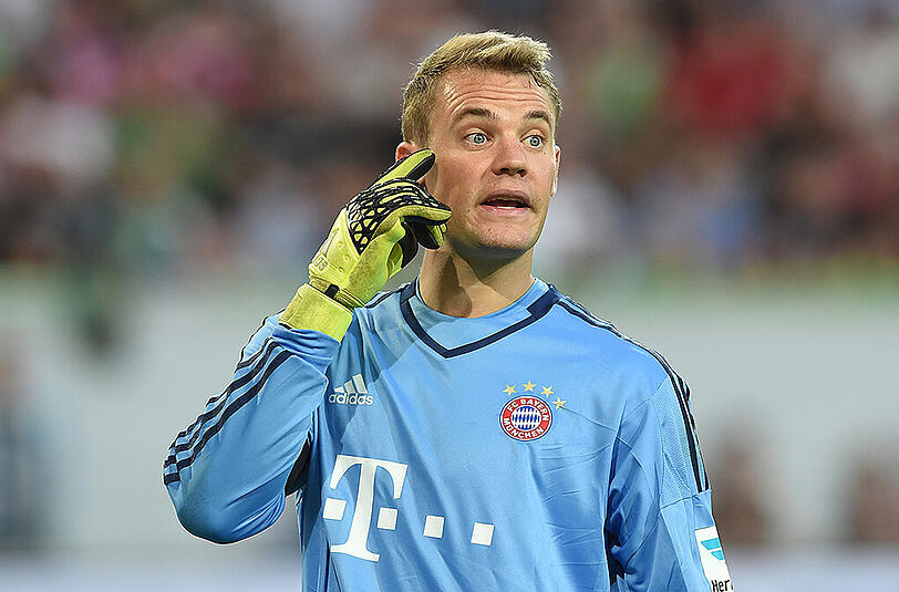 Deutschlands Nummer 1: Manuel Neuer ist zusammen mit seinen Teamkollegen ...