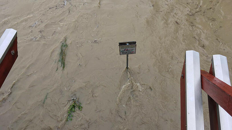 So sah es am Dienstagmorgen in Thalkirchen an der Isar aus.