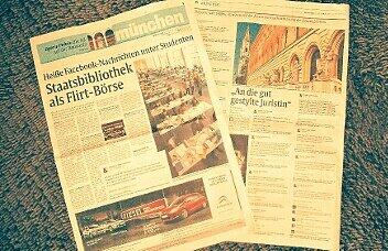 &bdquo;Hall of fame&ldquo;: Stolz präsentiert das Online-Projekt die zwei Seiten, die am Wochenende in der Abendzeitung erschienen sind.